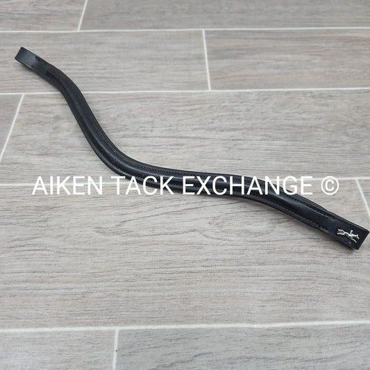 Schockemohle Browband, Black, Size Cob 16.5"