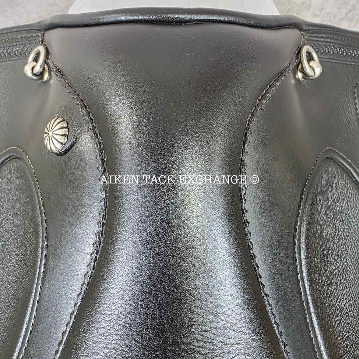 2023 DP Saddlery 7194 El Campo Shorty SKL Saddle, S2 Seat, Adjustable Tree, Wool Flocked Panels