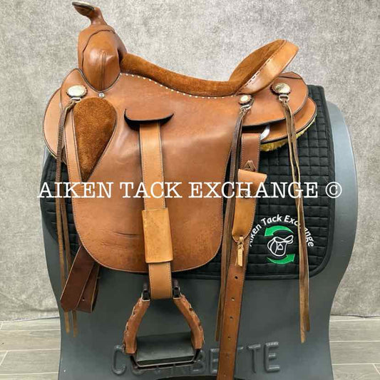 2008 Timberline Sidekick Western Saddle, 17" Seat, Auto-Adjusting Flex Panels