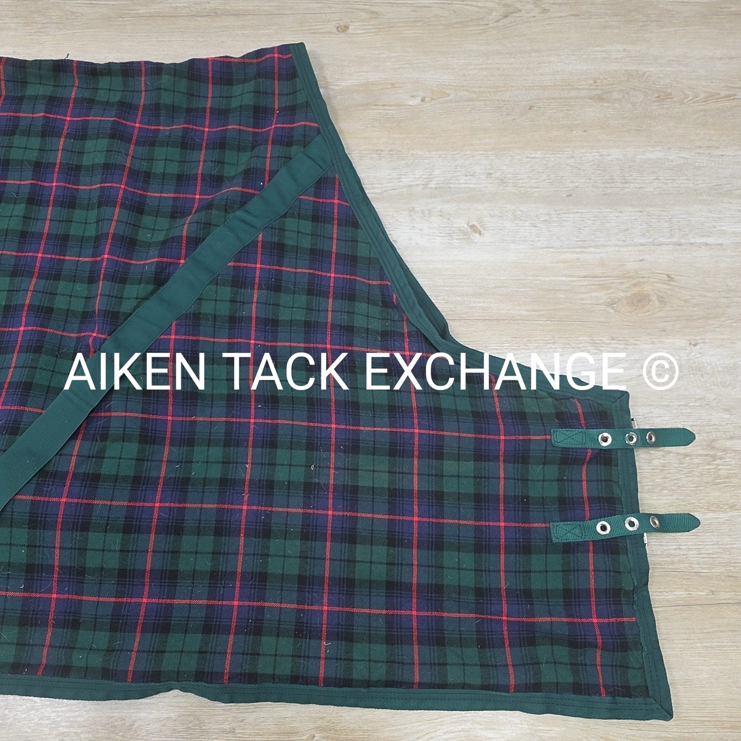 5/A Baker Original Tartan Plaid Stable Sheet, 80"