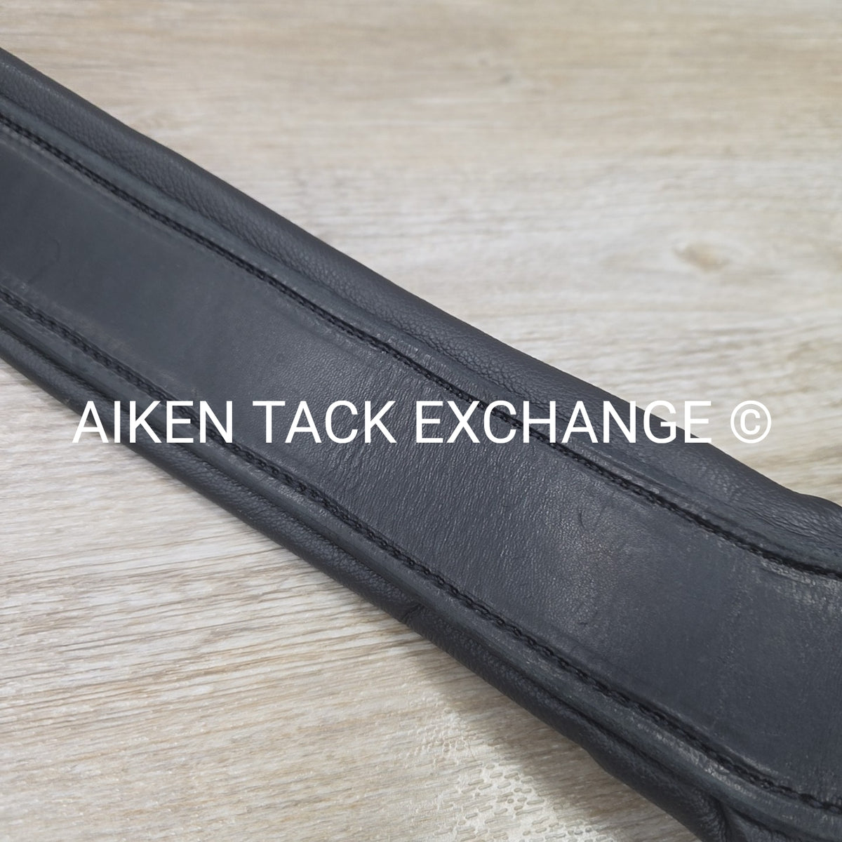 Padded Leather Breastplate, Black, Size Draft