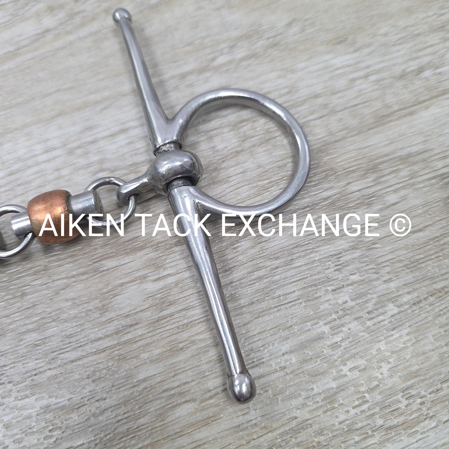 Multi Ring Copper Roller Full Cheek Bit 5.25"