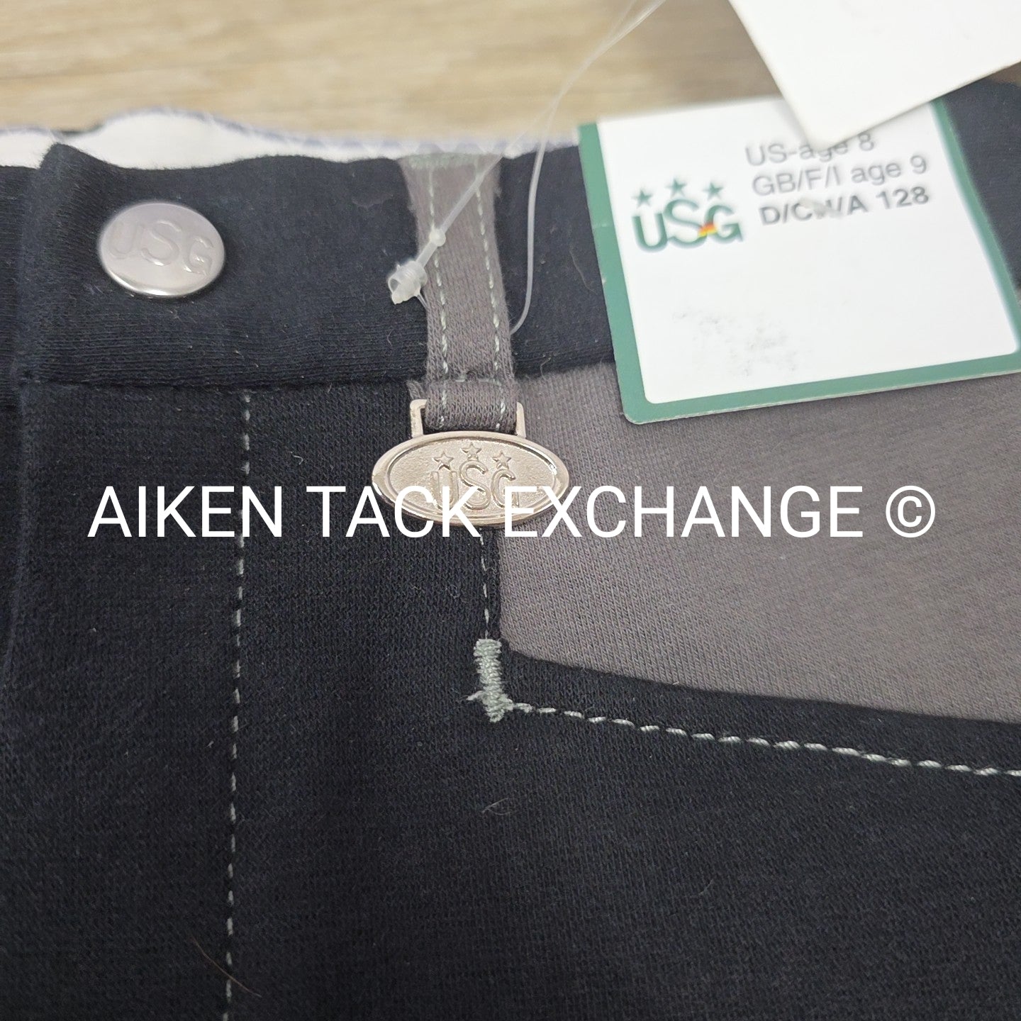 KL Select USG "Mia" Knee Patch Breeches, Size 8