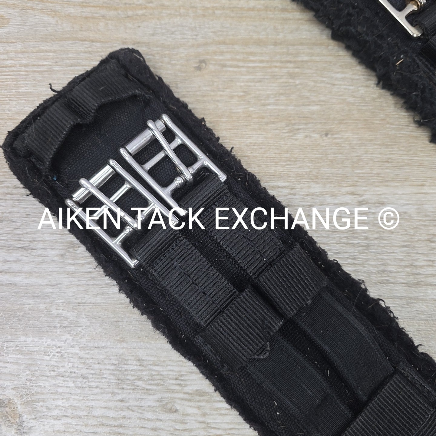 BARGAIN BUNDLE: HFP & Ovation Fleece Dressage Girths, Black, 28"