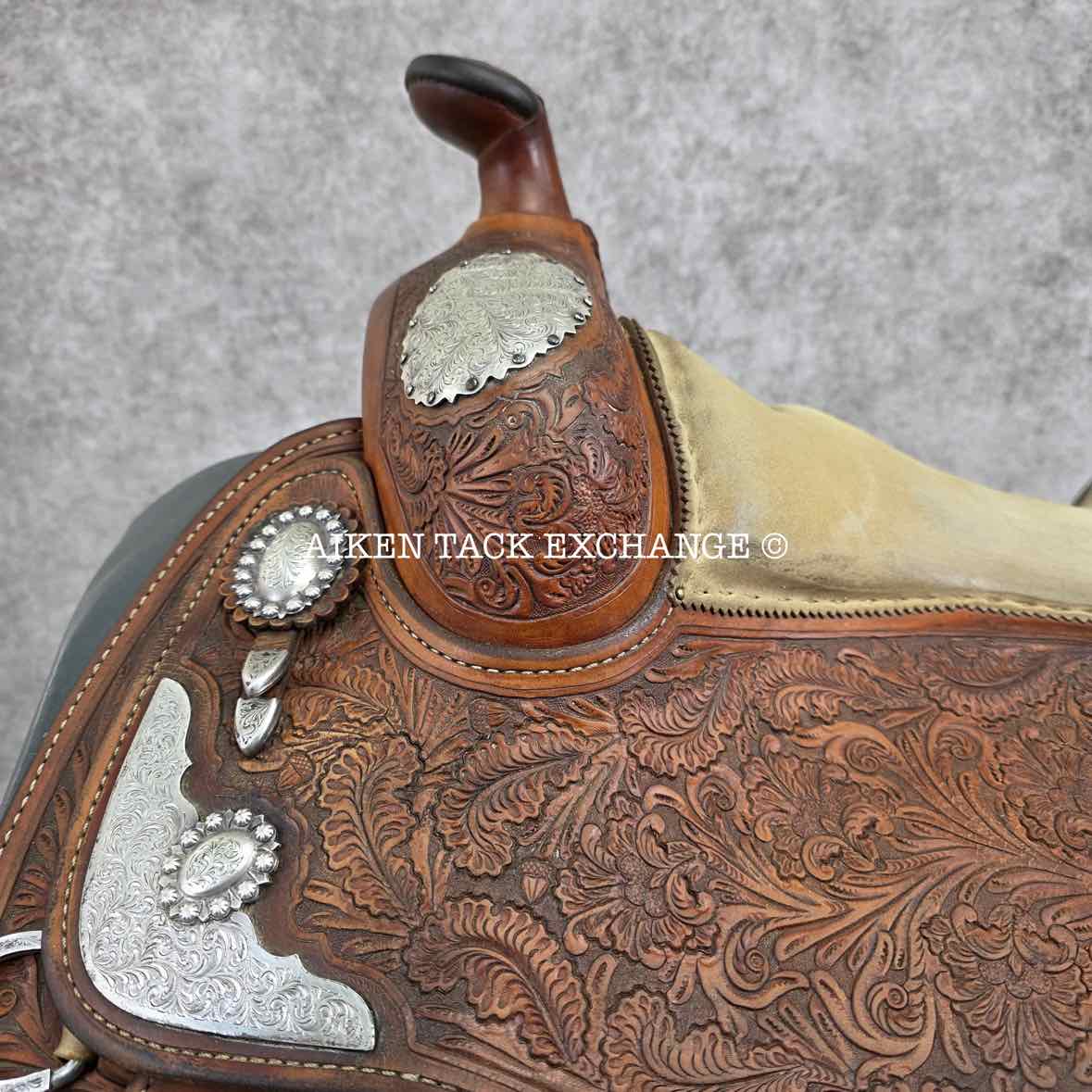 2001 Bob's Western Saddle, 15" Seat, Regular Tree - Semi QH Bars