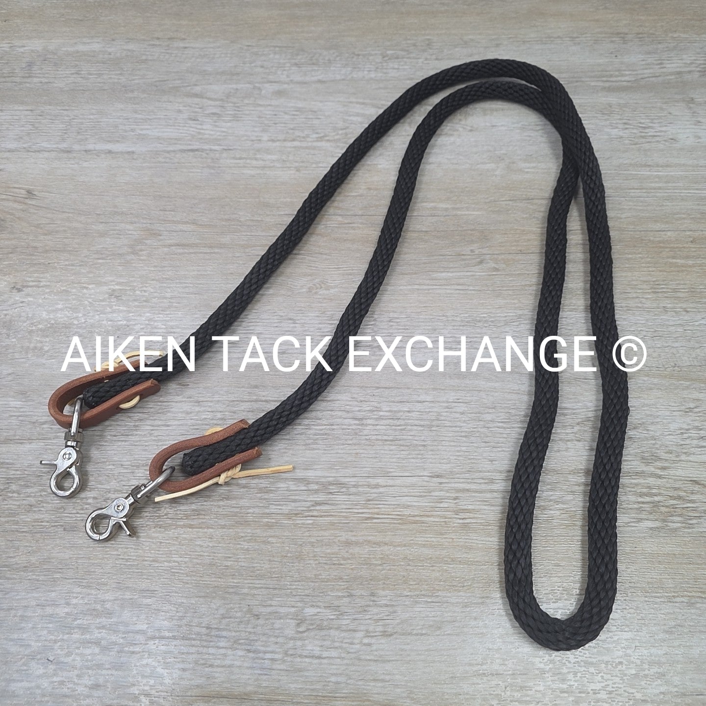 Nylon Braided Reins with Snap Ends