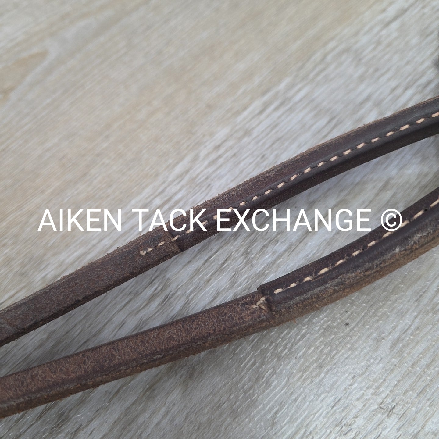 Western Leather Reins with Snap Ends