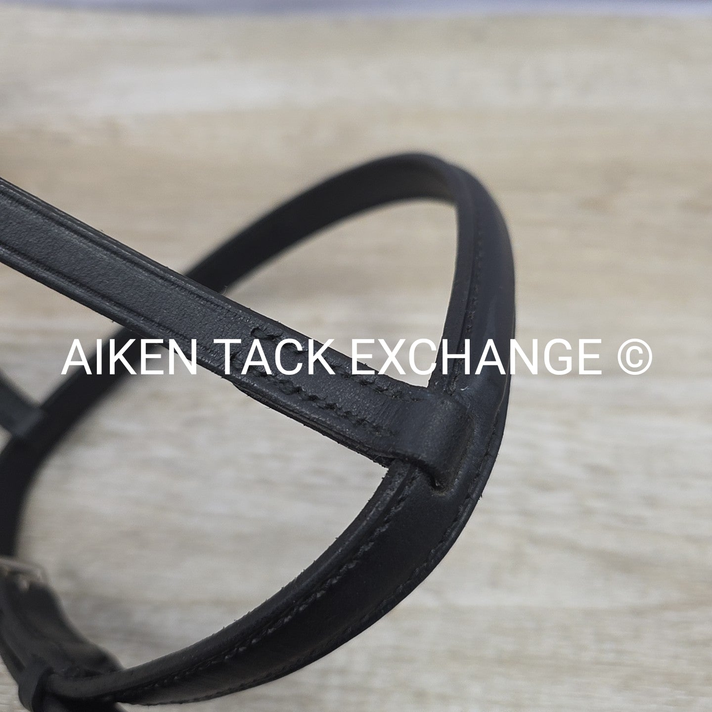 Courbette Matching Browband & Noseband, Black, Size Full