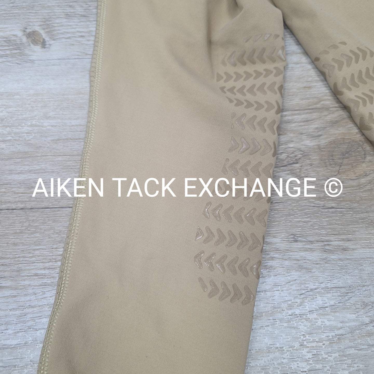 TuffRider Silicone Grip Knee Patch Tights, Size 8