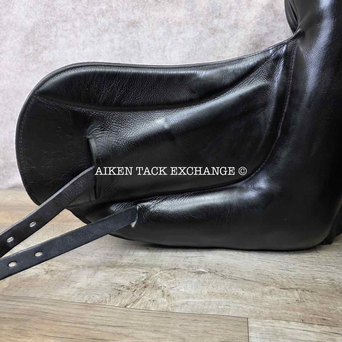 2015 Custom Saddlery Wolfgang Omni Dressage Saddle, 18" Seat, Adjustable Tree, Wool Flocked Panels