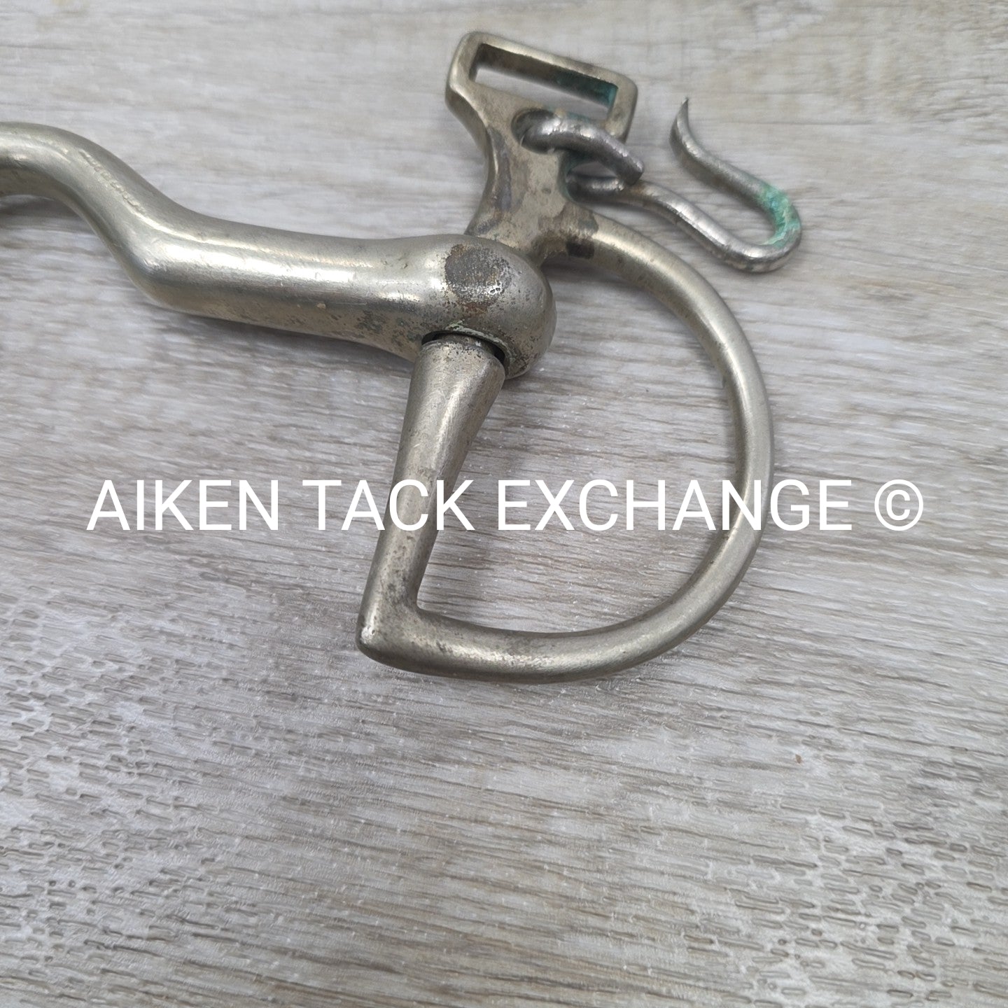 Never Rust Mullen Mouth Kimberwick Bit 5.25" (No Curb Chain)