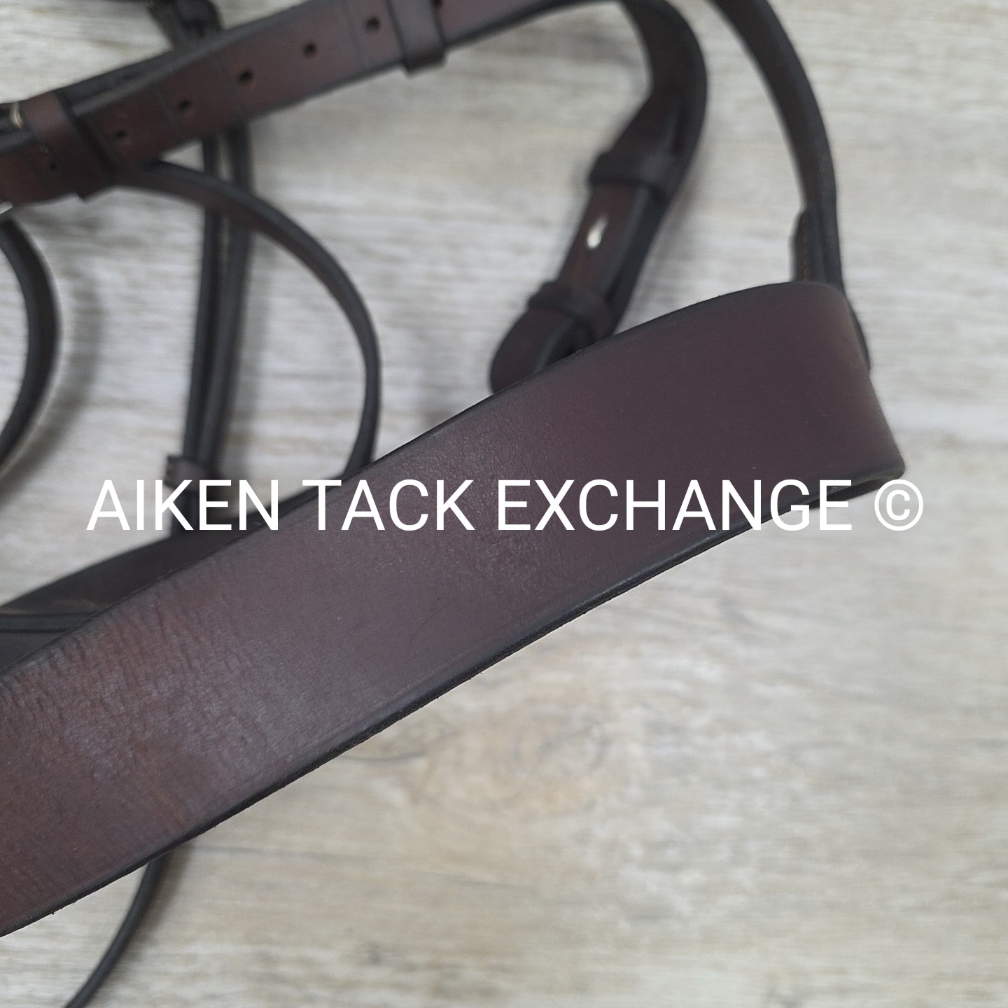 Horse Country First Flight Hunt Bridle, Brown, Oversize