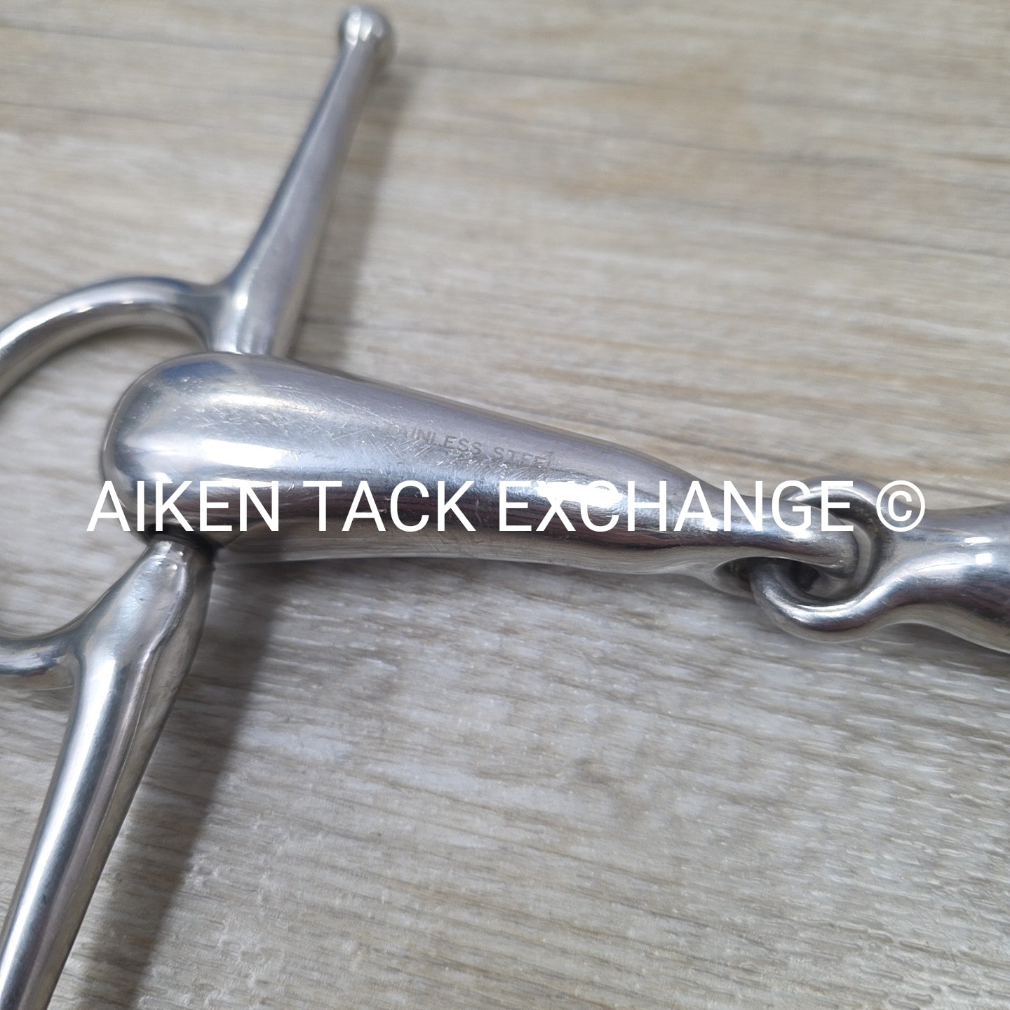 Stubben Single Joint Hollow Full Cheek Bit 5"