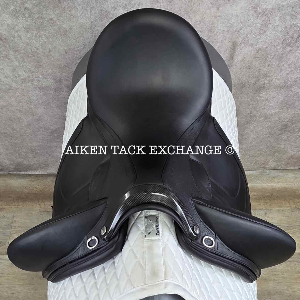 2023 Devoucoux Makila Harmonie Monoflap Dressage Saddle, 17" Seat, 1A Flap - Short, Dynamick Tree - Medium, D3D Panels, Full Buffalo Leather