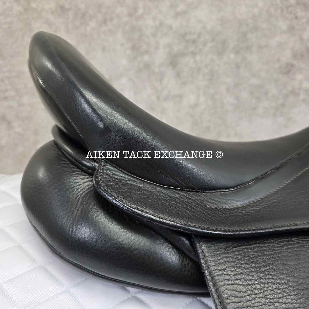 Stubben 1894 Dressage Saddle, 17" Seat, 32cm Tree - Wide, Wool Flocked Panels