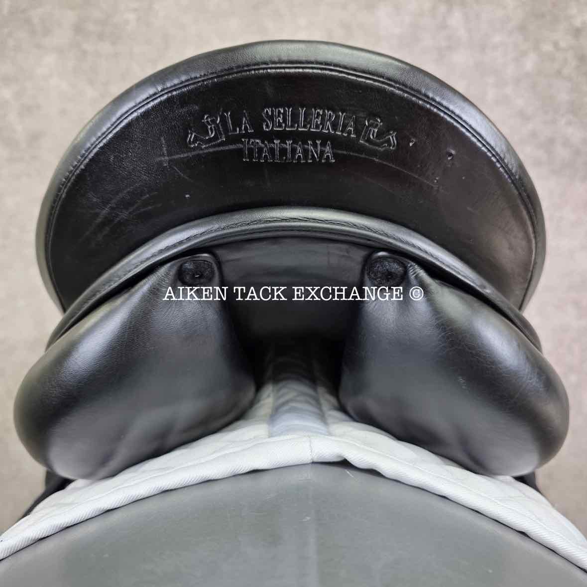 2000 Prestige Dressage 2000 Saddle, 18" Seat, 34 Tree - M/MW, Wool Flocked Panels