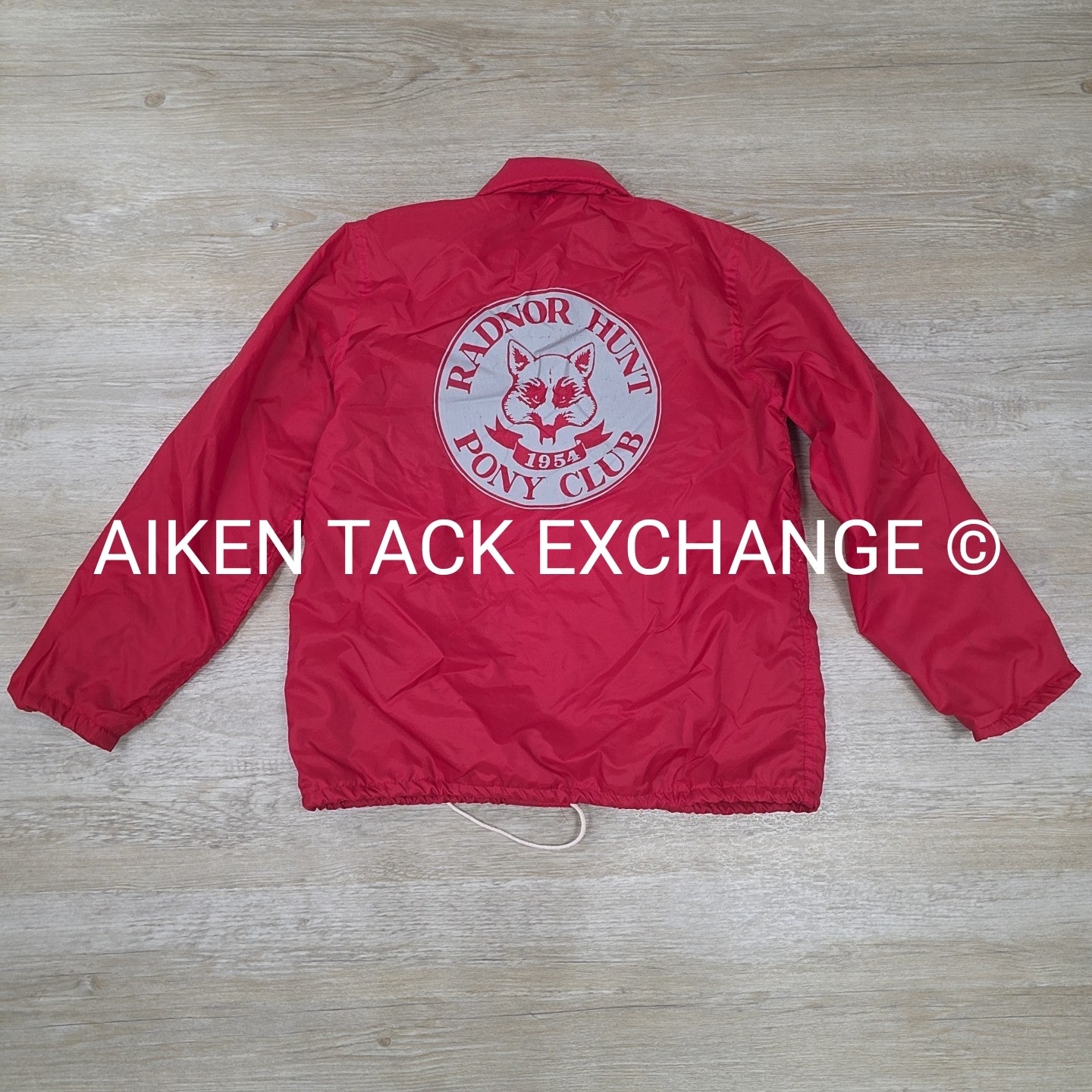 Radnor Hunt Pony Club Windbreaker Jacket, Size 34/36