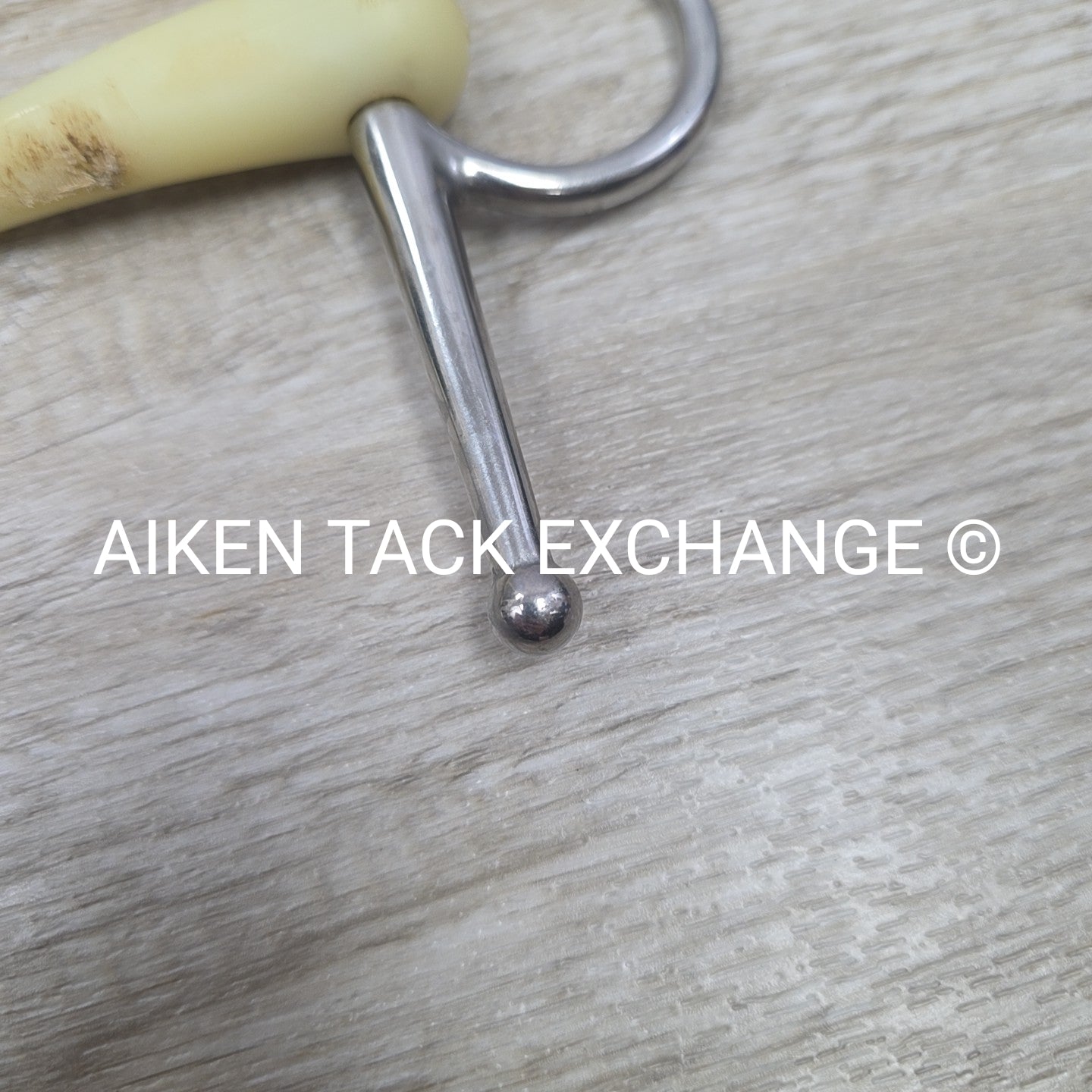 Happy Mouth Single Joint Full Cheek Bit, 5.25" (Has Chew Marks)