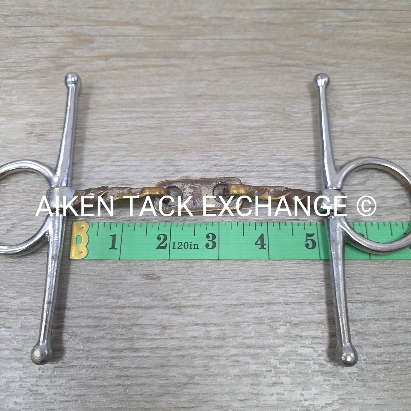 Copper Dr. Bristol Twisted Full Cheek Bit 5"