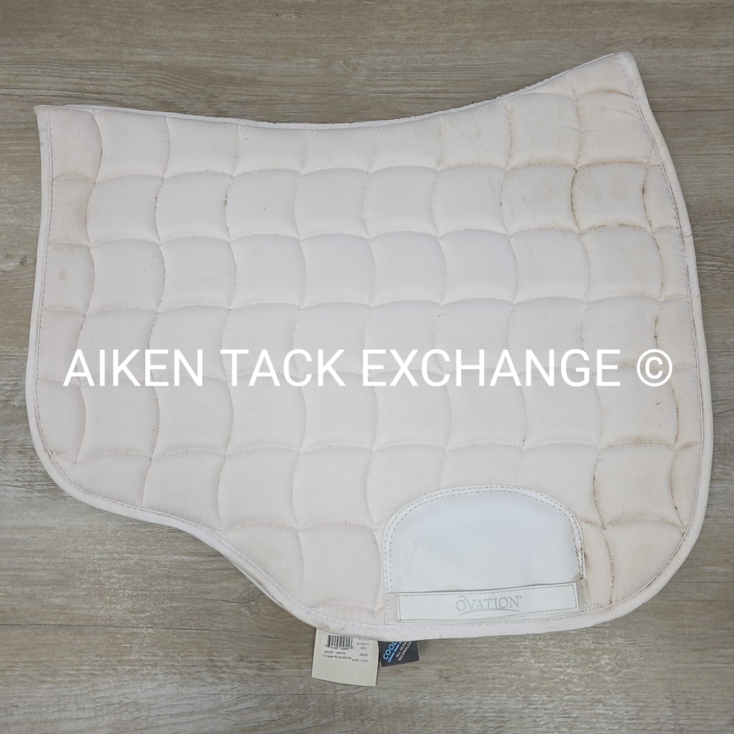 Ovation CoolMax Pro Euro Dressage Saddle Pad (needs cleaning)