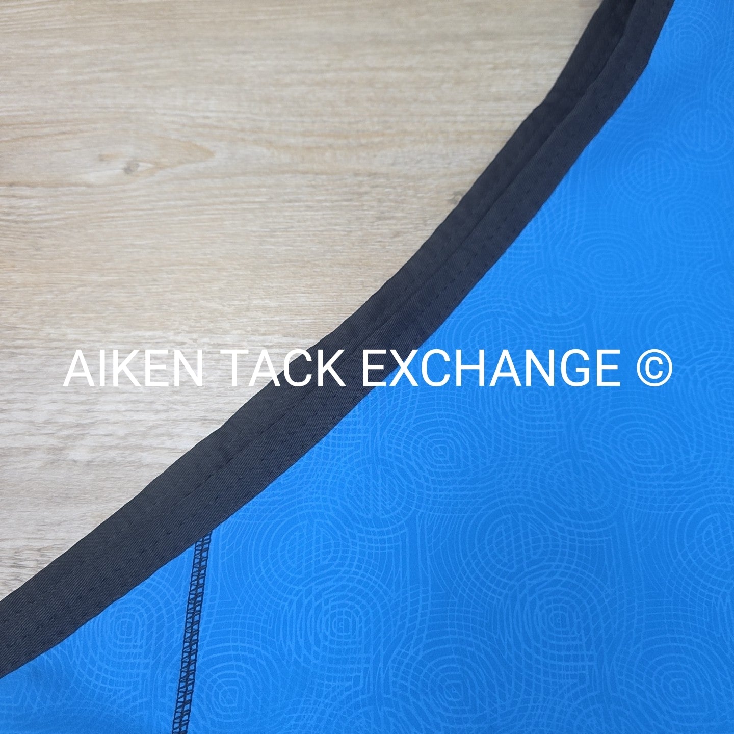Fenwick Equestrian Softshell Therapeutic Bamboo Blanket, Blue, Size 74"