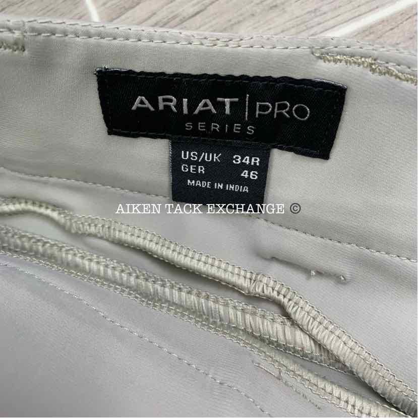 BARGAIN BUNDLE: Ariat Tri Factor Knee Patch Breeches Size 34 R & Ariat Performer