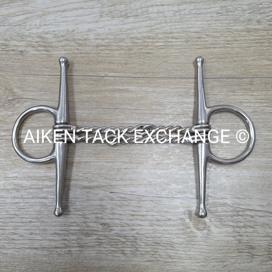 Double Twisted Wire Full Cheek Bit 4.75"