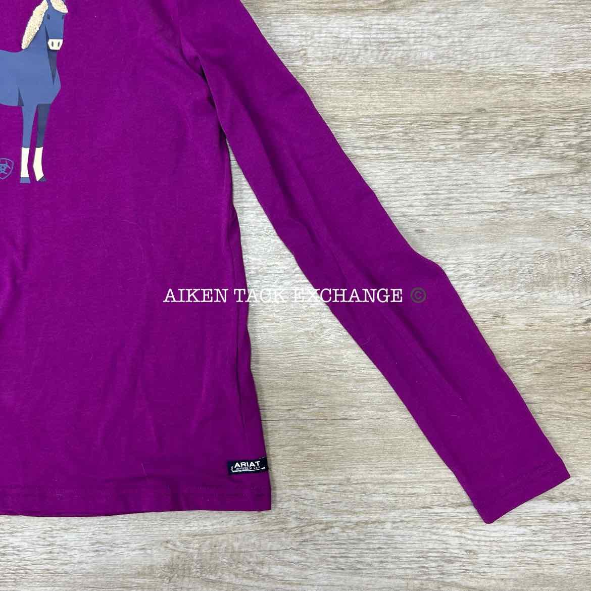 Ariat Chenille Long Sleeve Shirt, Youth XXL, Brand New