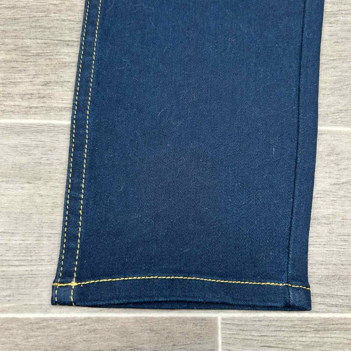 2kGrey Denim Full Seat Breeches, Size 34