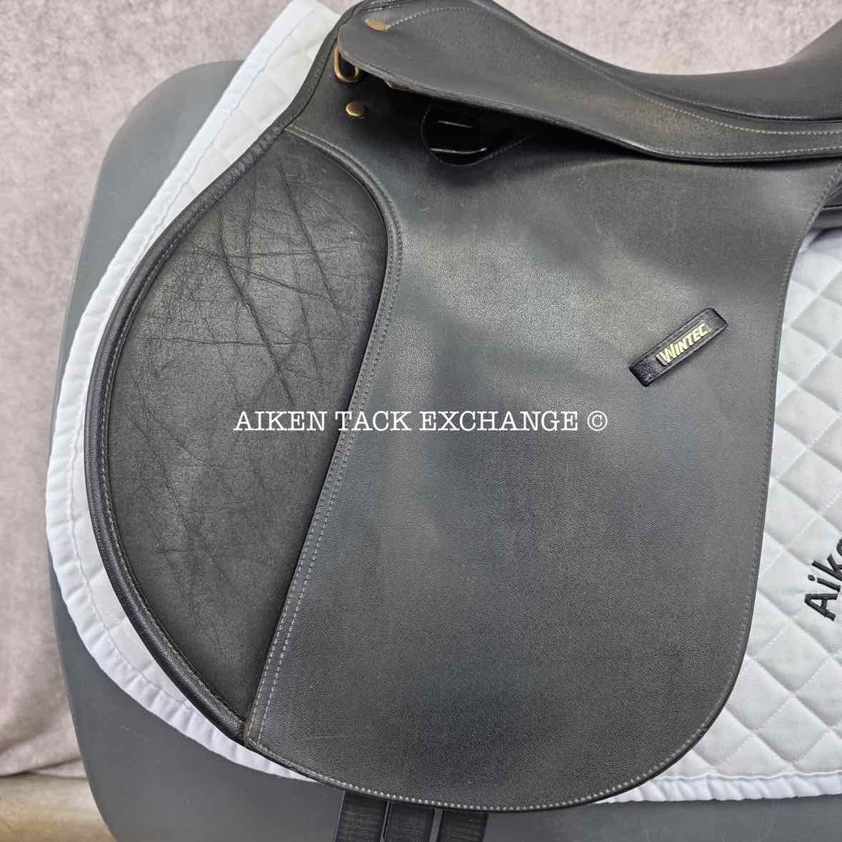 2007 Wintec 250 All Purpose Saddle, 18" Seat, Adjustable Tree - Changeable Gullet, Wool Flocked Panels