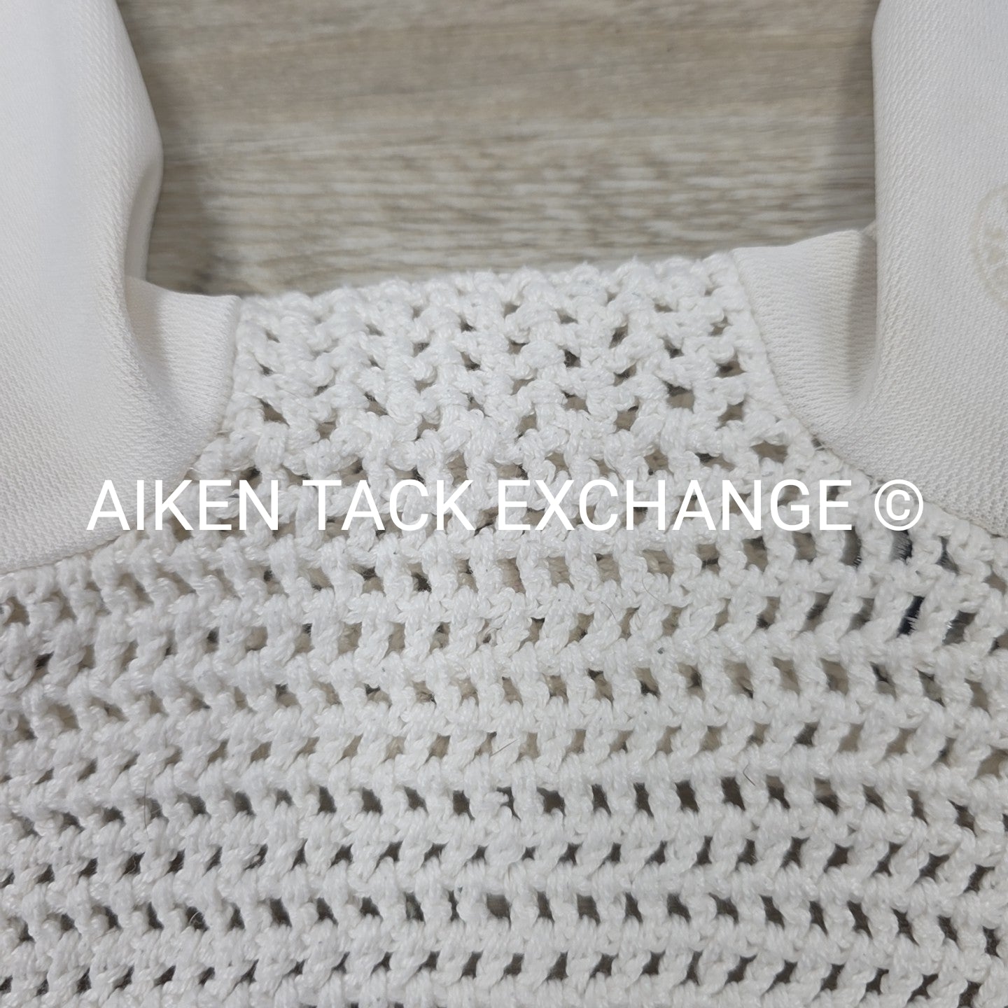 Dover Saddlery Riders International Piped Ear Bonnet, Size Full