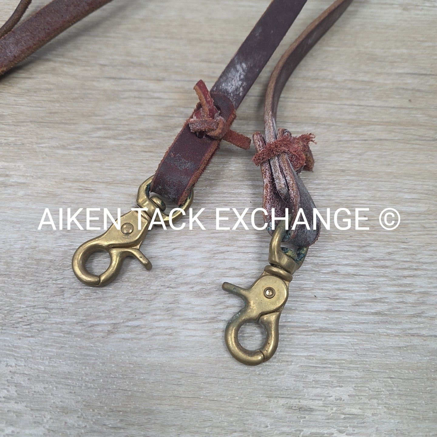 Nylon and Leather Rope Reins