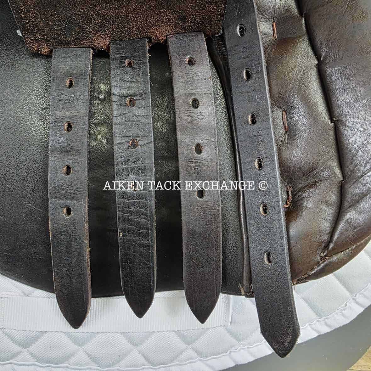 GFS Fieldhouse All Purpose Saddle, 17" Seat, Extra Wide Tree, Wool Flocked Panels