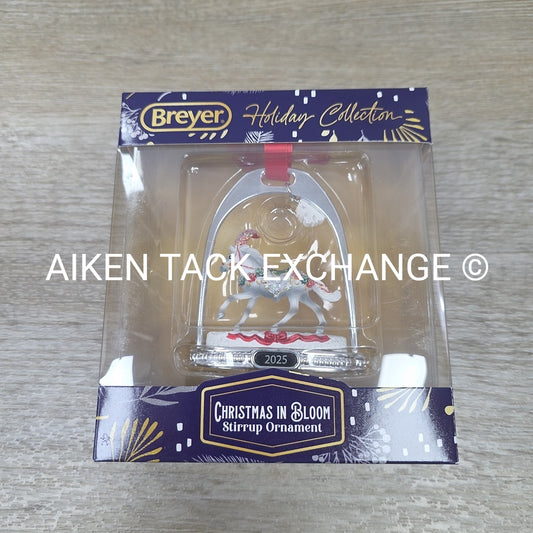 2025 Breyer Holiday Collection - Christmas in Bloom Stirrup Ornament