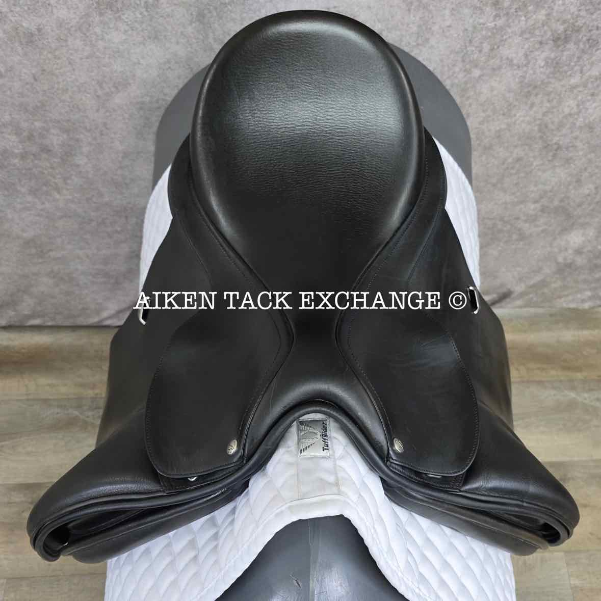 2011 Bates Dressage Saddle, 17.5" Seat, Adjustable Tree - Changeable Gullet, CAIR Panels