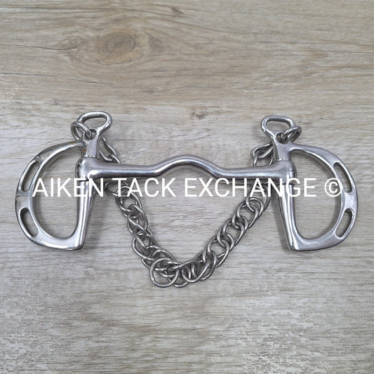 Mullen Mouth Uxeter Kimberwick Bit 4.75"