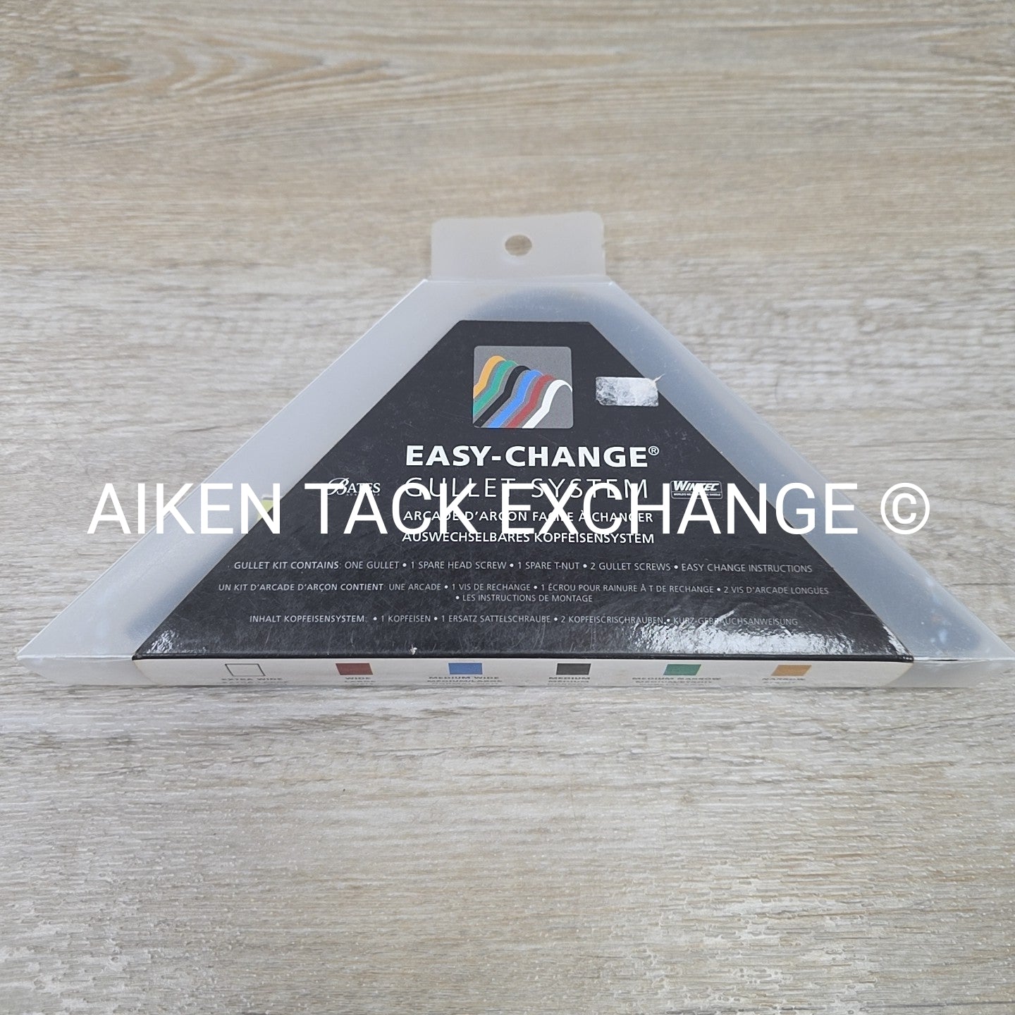 Medium (Black) Gullet Plate for Arena, Bates & Wintec Saddles