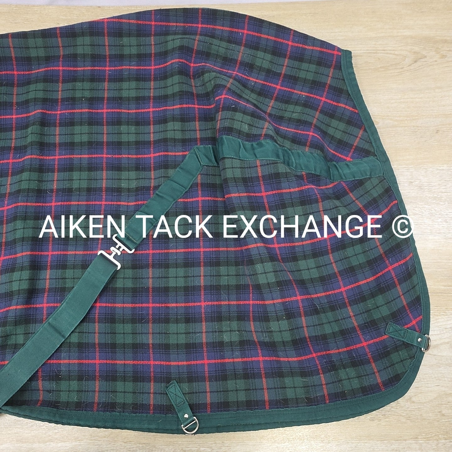 5/A Baker Original Tartan Plaid Heavyweight Stable Sheet, Size 78"