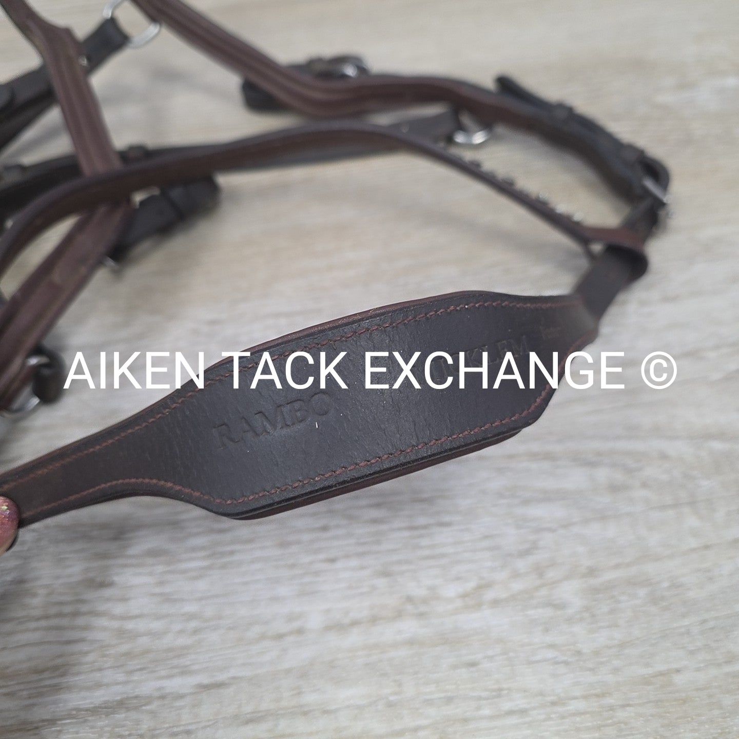 Horseware Rambo Micklem Anatomic Bridle, No Reins, Brown, Size Full