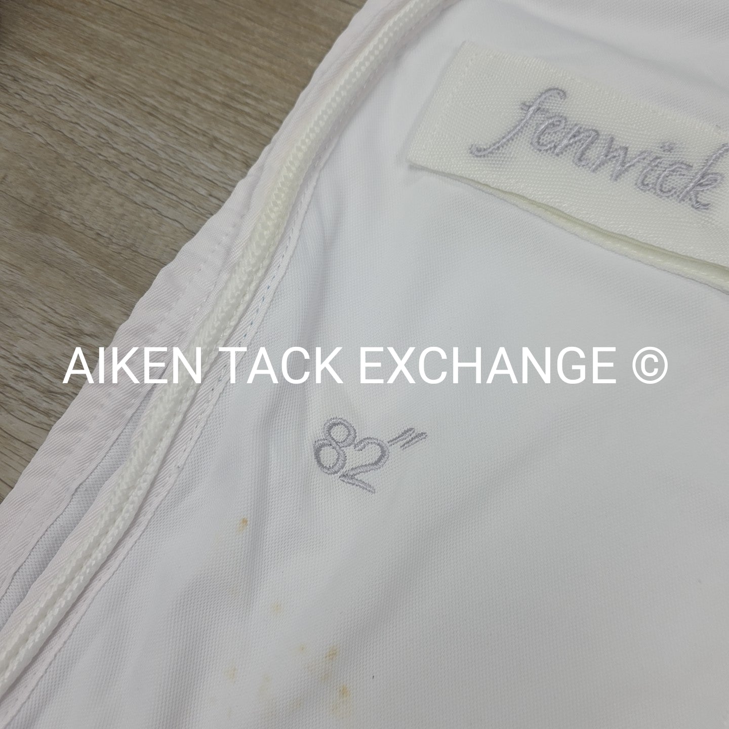 Fenwick Equestrian Therapeutic Jade Cooler, White (has marks), 82"