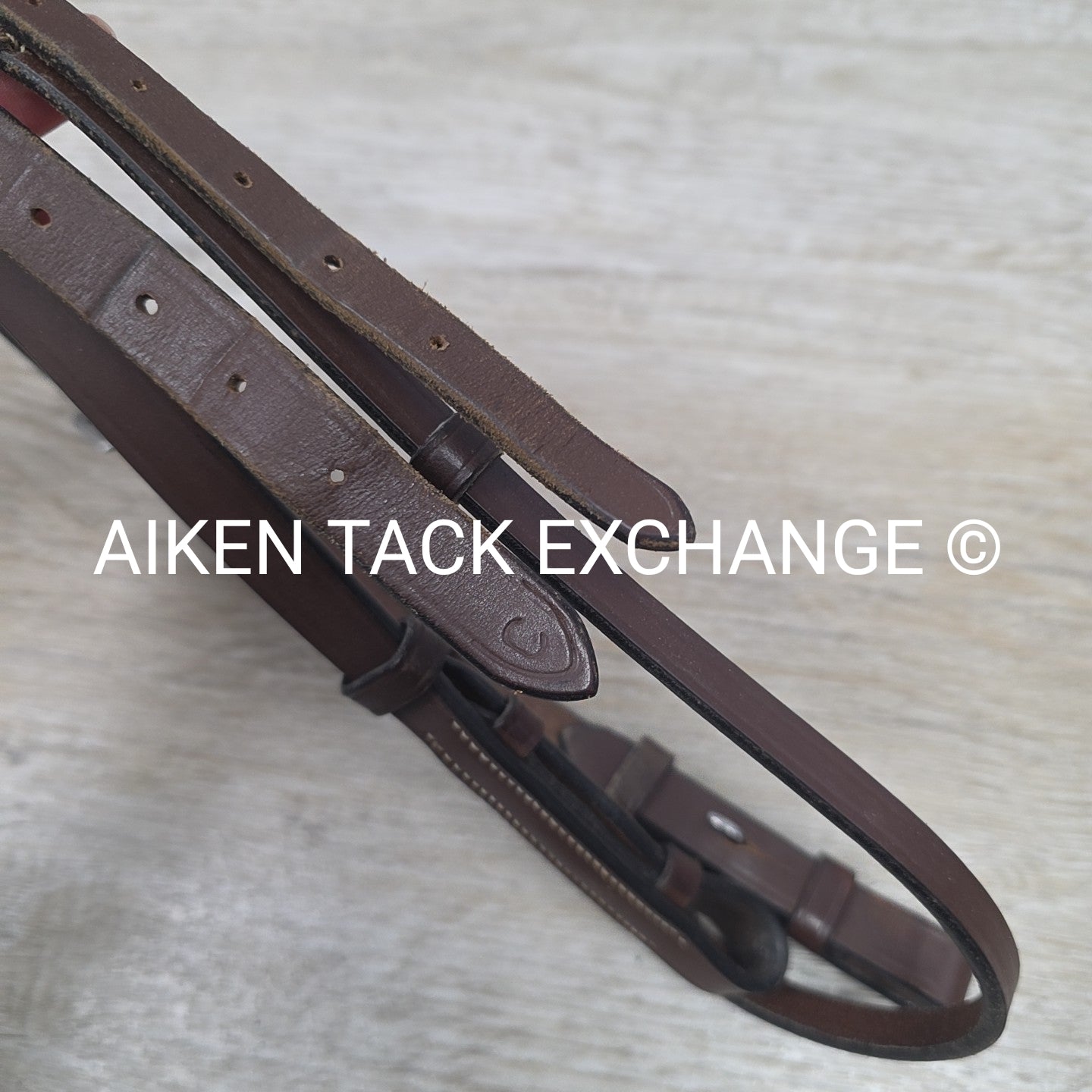 Fancy Stitched Square Raised Bridle, No Browband, No Reins, Size Cob