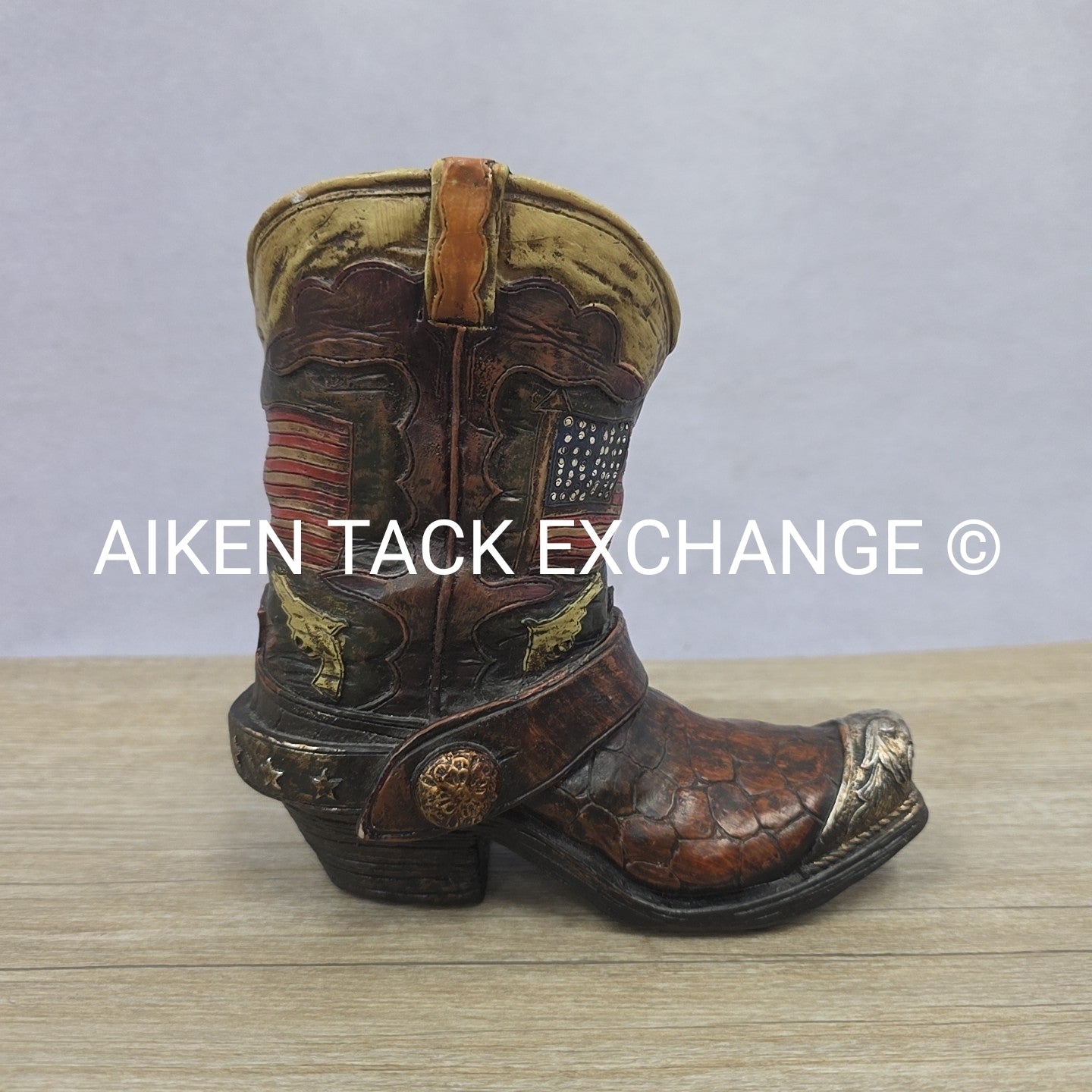 Western Boot Piggy Bank