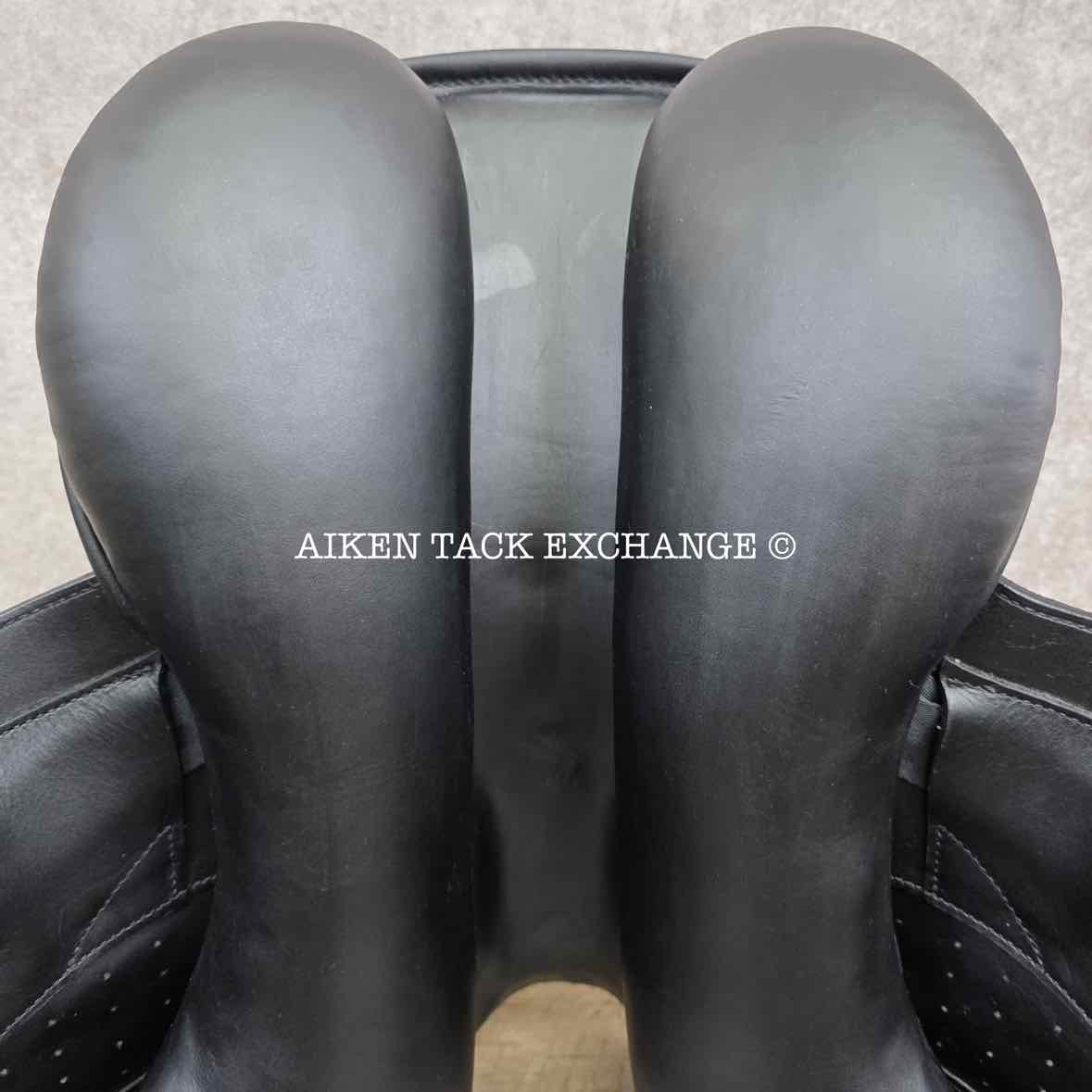 2018 Erreplus Freestyle Monoflap Dressage Saddle, 17" Seat, Adjustable Tree, Wool Flocked Panels