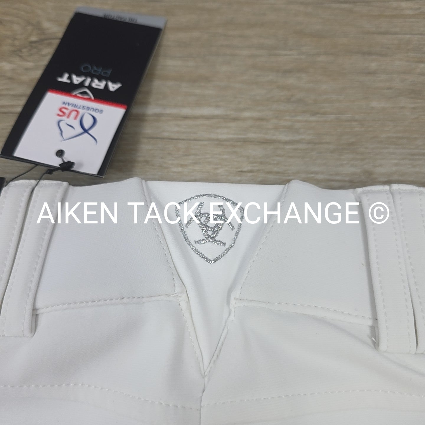Ariat Tri Factor Silicone Grip Knee Patch Breeches, Size 22 L