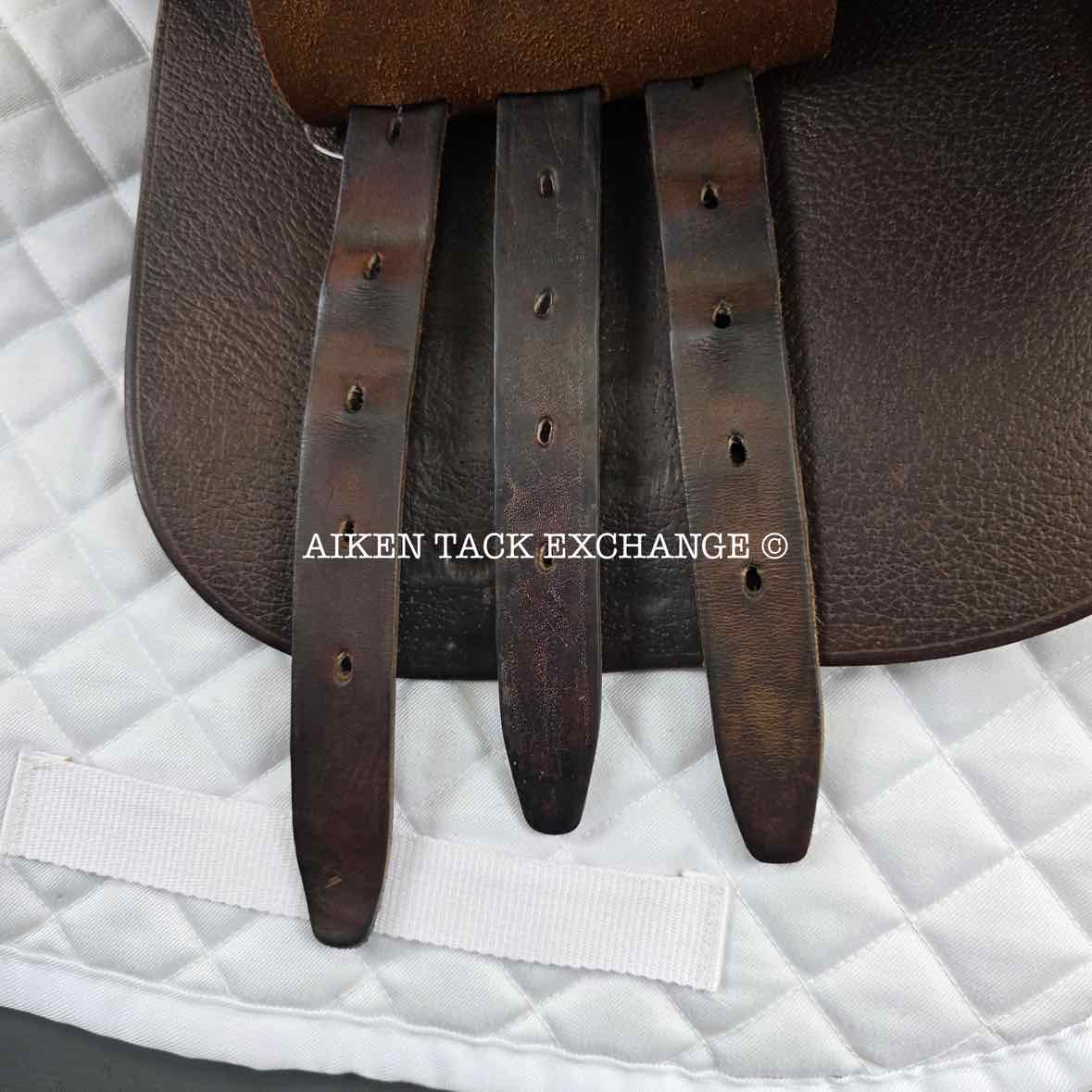 2015 Pessoa Rodrigo Close Contact Jump Saddle, 16" Seat, Adjustable Tree - XCH Changeable Gullet, Foam Panels