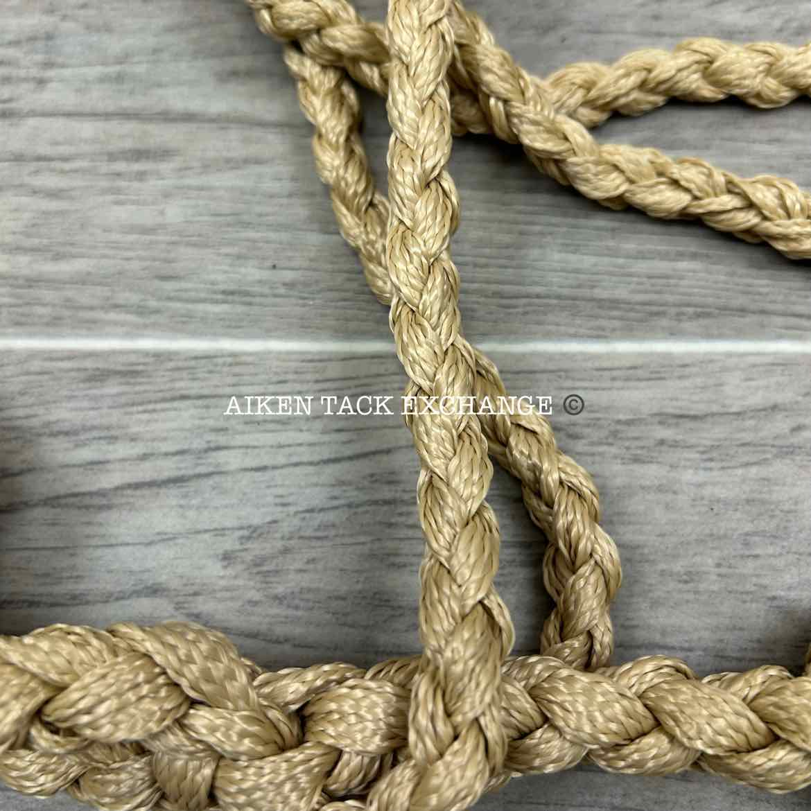 Braided Rope Halter with Lead
