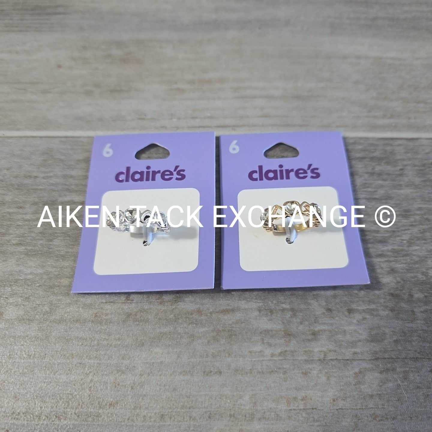 Claire's Rings (2) - Size 6