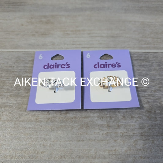 Claire's Rings (2) - Size 6