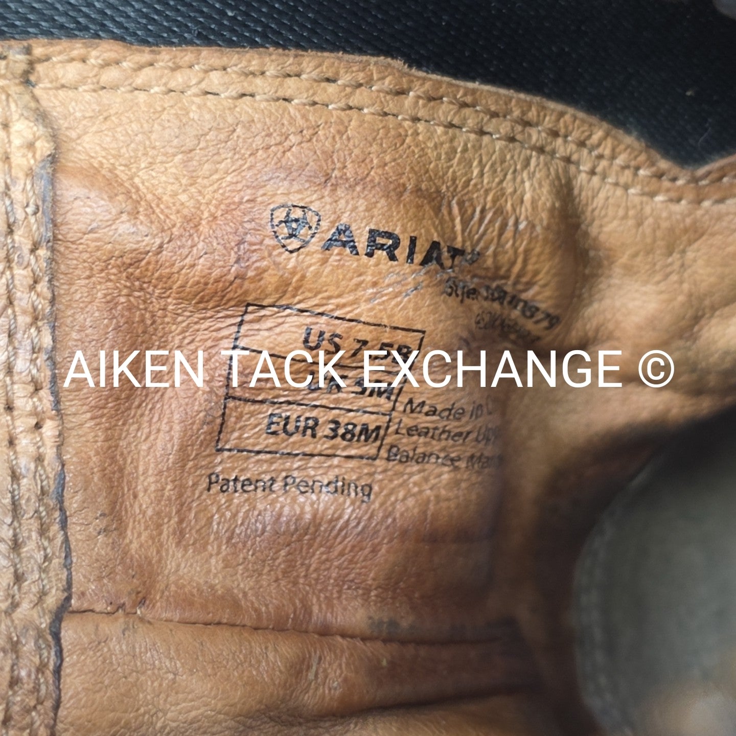 Ariat Devon Zip Paddock Boots, Size 7.5