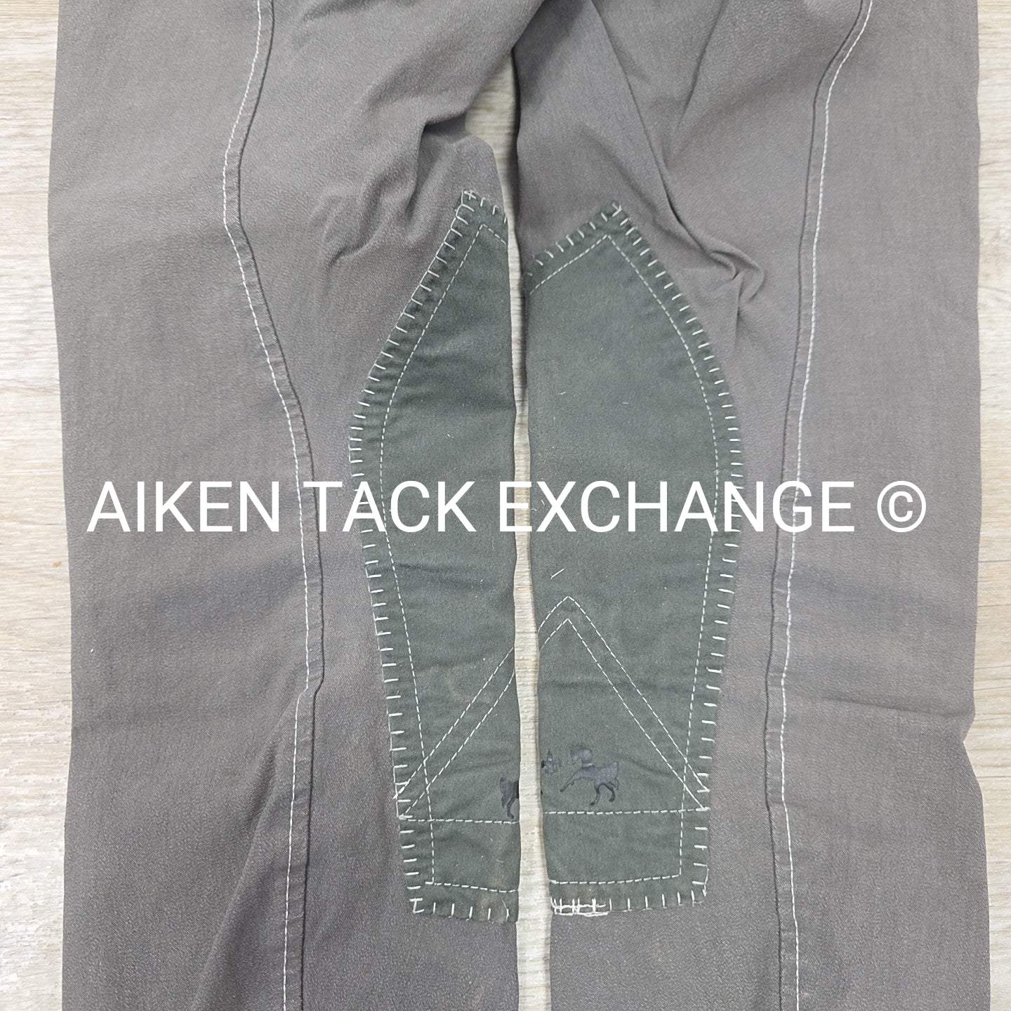 BARGAIN BUNDLE: 2 Pair Equine Couture Knee Patch Breeches, Size 28